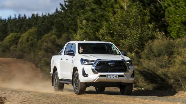 The Toyota HiLux is due for replacement. Photo: Mark Bean
