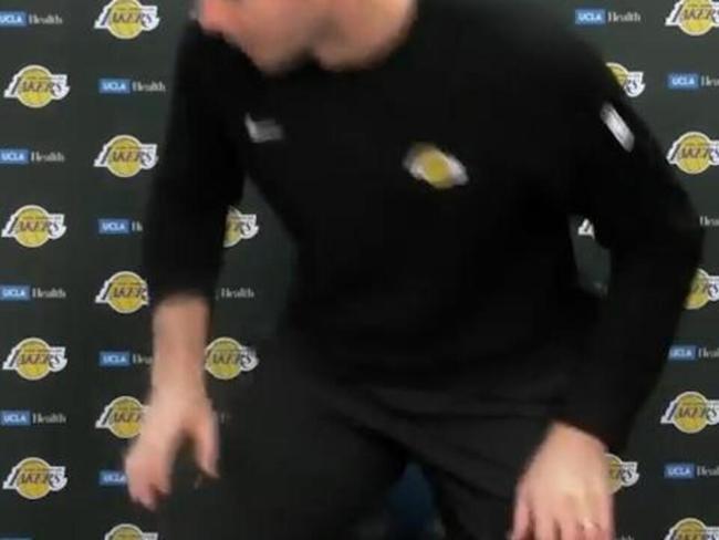 JJ Redick storms out of presser!