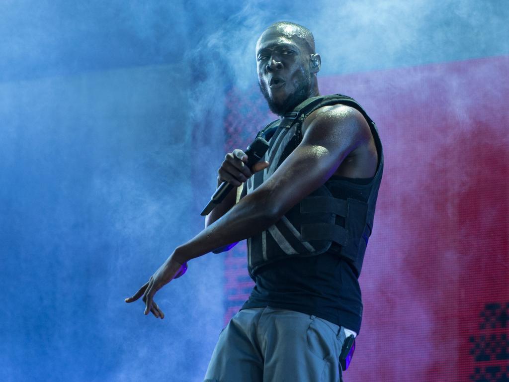 British rapper Stormzy said Britain is ‘in denial’ about its racism problem. Picture: Oli Scarff/AFP.