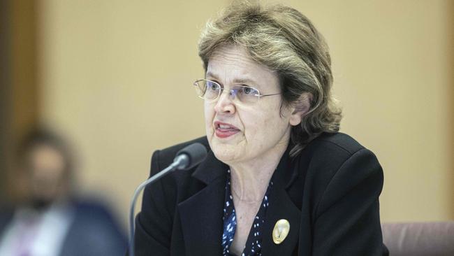 DFAT secretary Frances Adamson in Parliament House in Canberra. Picture: Gary Ramage