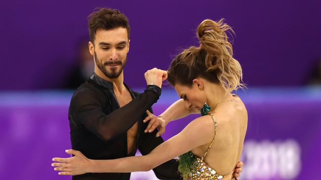 Gabriella Papadakis and Guillaume Cizeron. Picture: Getty Images