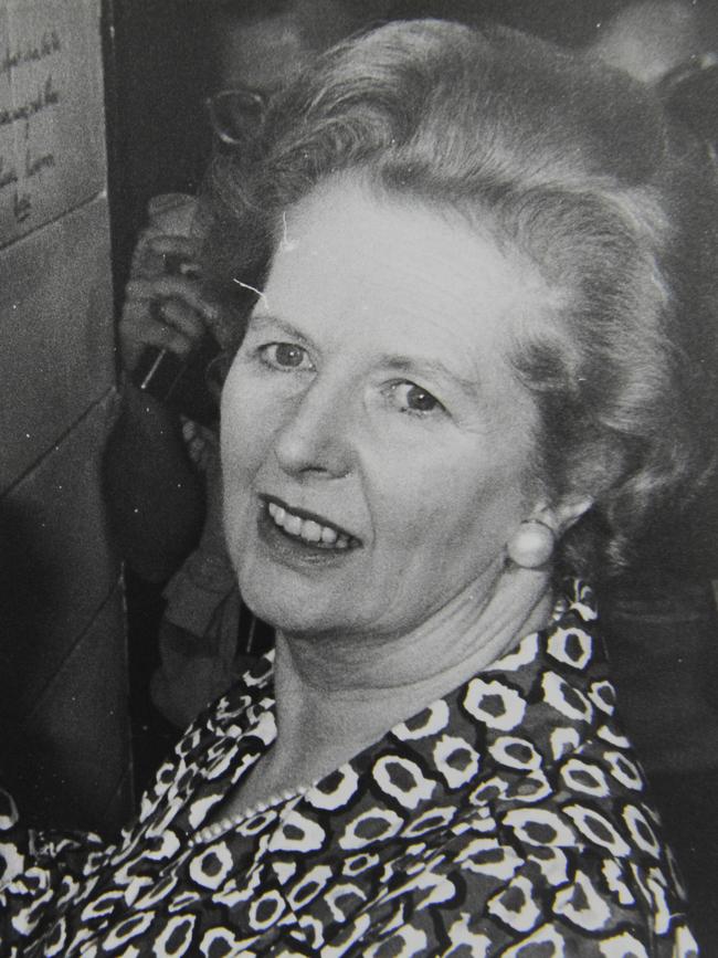 Question 17: Margaret Thatcher visits Alice Springs in 1988. Picture: Carmel Sears