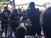 Anti-vax protester positive for Covid as police probe footage