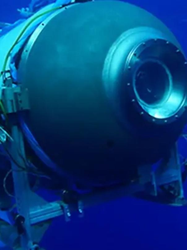 The Titanic-bound tourist submarine disappeared only had 96 hours of life support installed. Picture: Supplied