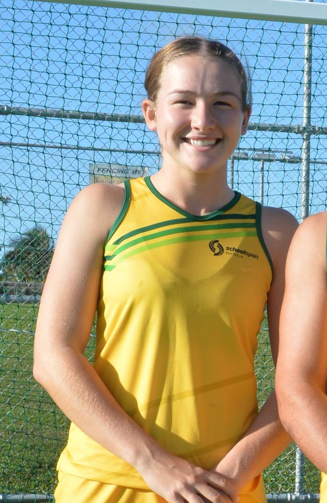 Claire Colwill has been nominated as Queensland Junior Sports Star of the Year. Picture: Contributed