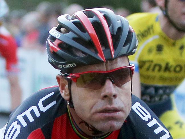 19.1.2014 - Tour Down Under Colour - Cadel Evans. Pic Simon Cross