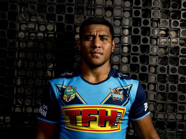 Moeaki Fotuaika made his NRL debut last week. Picture: Jerad Williams