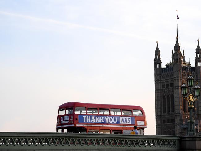 UK residents are being encouraged to cycle to work in favour of public transport. Picture: Alex Davidson