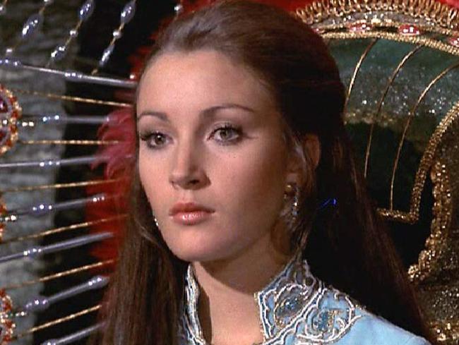 Jane Seymour in the James Bond film ‘Live and Let Die’.