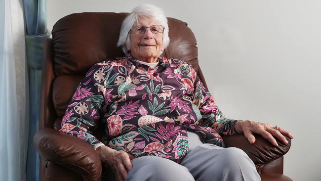 Eva Roland of Kingston who is 105 and contracted covid in March 2022 and now recovered. Picture: Nikki Davis-Jones