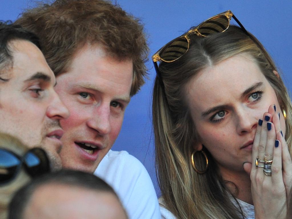 For two years, Harry and Cressida were inseparable. Picture: AFP PHOTO/GLYN KIRK