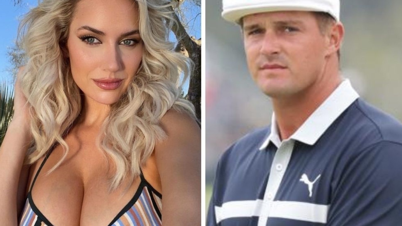 Masters Paige Spiranac Again Trolls Golfer Bryson Dechambeau Images