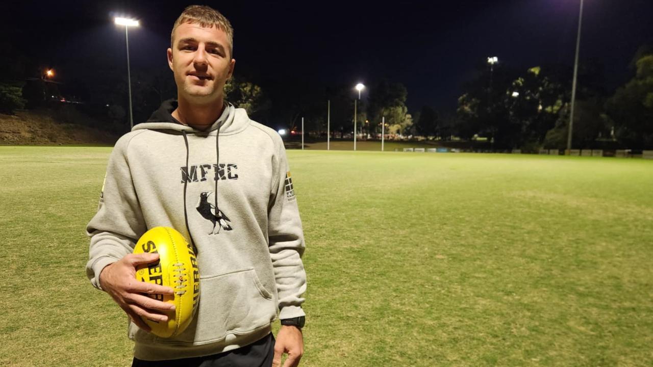It started eating my bone: local footy ace’s brush with death