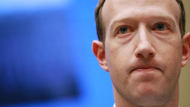 Facebook co-founder, chairman and CEO Mark Zuckerberg is no stranger to controversy. Picture: AFP