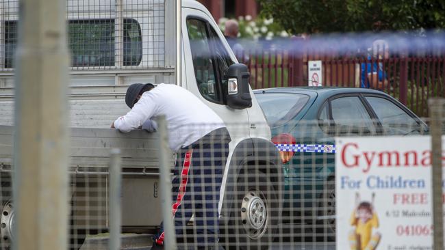 The attack happened just metres from a primary school and childcare centre. Picture: Jay Town