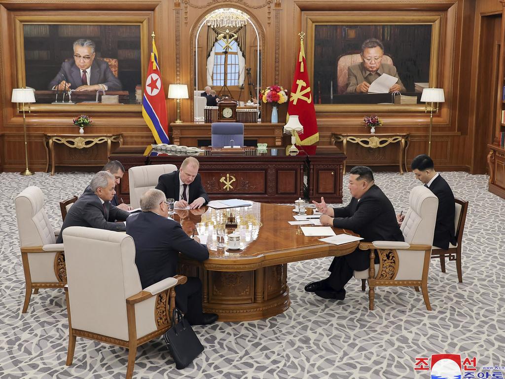 Independent journalists were not given access to cover the event. Picture: Korean Central News Agency/Korea News Service via AP