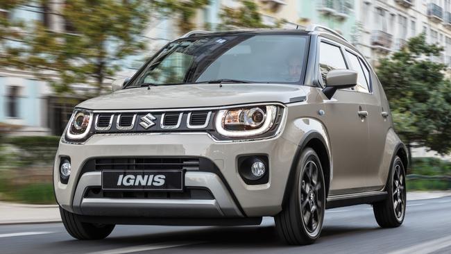 Cheap cars such as the Ignis use mild hybrid power overseas.