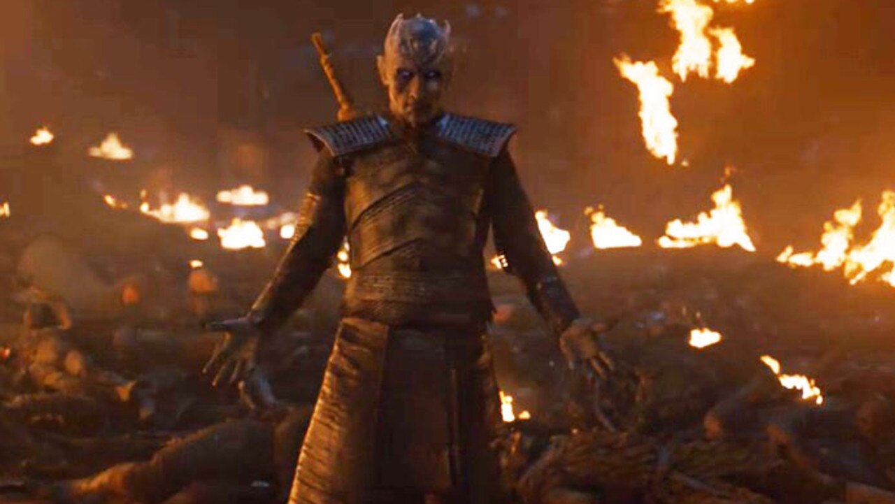 The Night King reanimates all the new dead peeps.