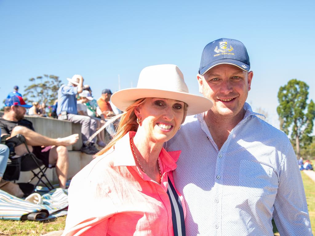 Jacqui and Matt Cave. Picture: Bev Lacey