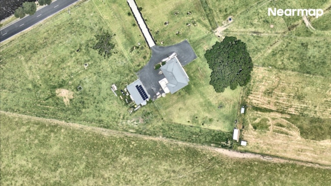 Similarly, Kinchela residents were issued urgent warnings, with over 150 alerts. Picture: Nearmap