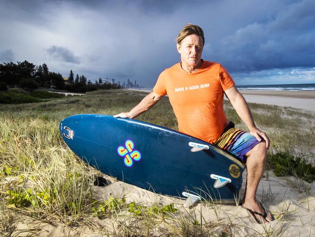 Former surfing world champ and surf teacher Cheyne Horan Picture: Nigel Hallett