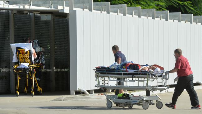 The Health of Queenslanders 2020 report said nearly one in 10 Mackay Hospital and Health Services visits were related to injuries or poisonings. Picture: Tony Martin