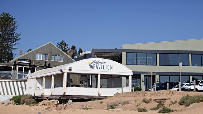 The Collaroy hotel from the beach. Picture:Adam Yip