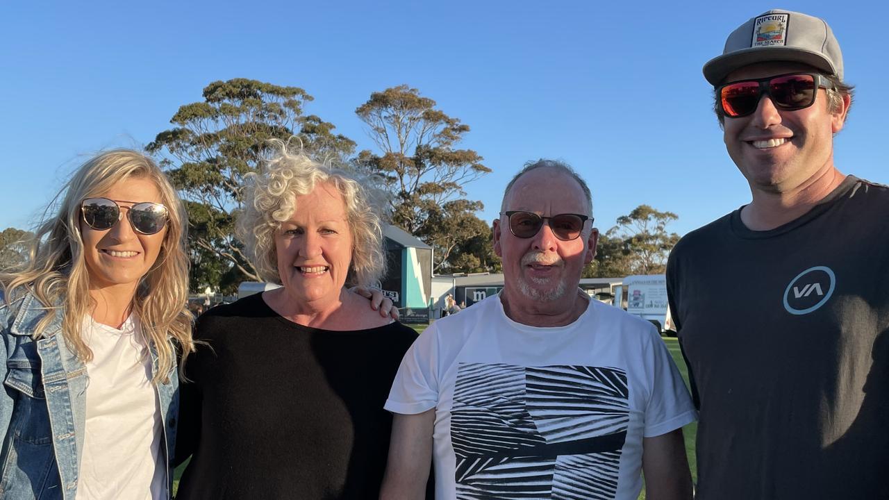 Elyse Wilson, Mary Taylor, Stephen Taylor and Michael Wilson.