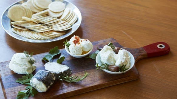 Cheese platter at Binnorie Dairy, Lovedale, Hunter Valley. Picture: Destination NSW