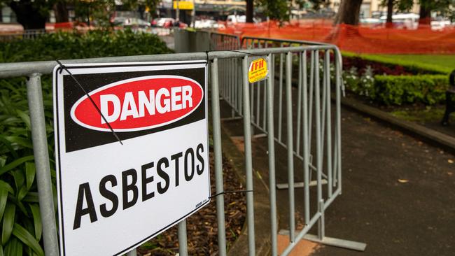 Asbestos was found in mulch at multiple schools, parks, and hospitals in Sydney. Picture: NCA NewsWire/Christian Gilles