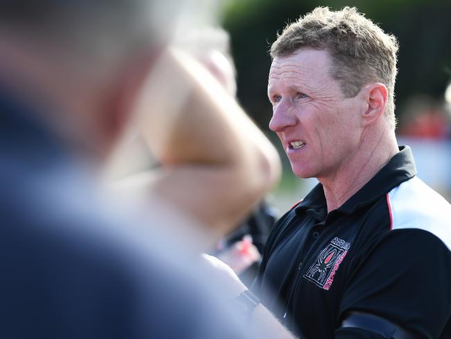 Ringwood coach Brett Rowe. Picture: James Ross/AAP