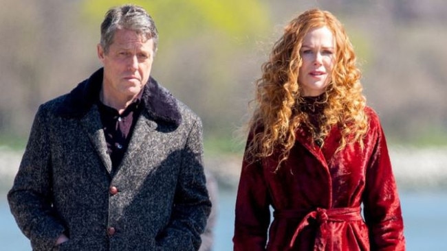 Hugh Grant and Nicole Kidman in a scene from The Undoing. Picture: GC Images/Adrian Edwards