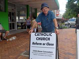 Frank Lightfoot wants reform in the Catholic Church after the findings of the Royal Commission into Institutional Responses to Child Sexual Abuse. Picture: Scott Kovacevic