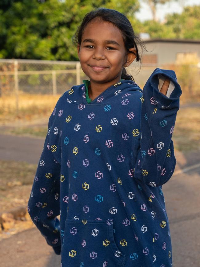 Ludmilla Primary School student. Picture: Pema Tamang Pakhrin