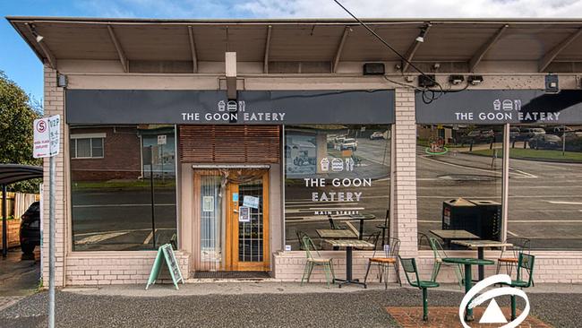 The Goon Eatery on Main St in Nar Nar Goon is on the market for $90,000. Picture: First National Real Estate