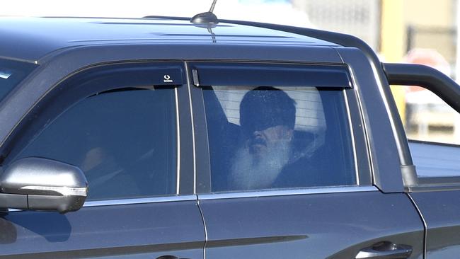 Abdul Nacer Benbrika leaves Barwon Prison on Tuesday. Picture: NCA NewsWire / Andrew Henshaw