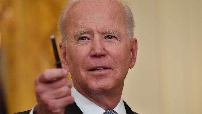 Historian Christopher Clark said world leaders like Joe Biden faced a similar global scenario as the world did at the outbreak of WW1. Picture: Nicholas Kamm / AFP