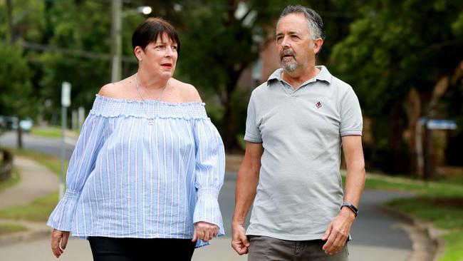 Residents Sue and Mark Dodds fear for the future of Telopea under the government’s drive to bring thousands more residents into their suburb. (AAP IMAGE/ Angelo Velardo)