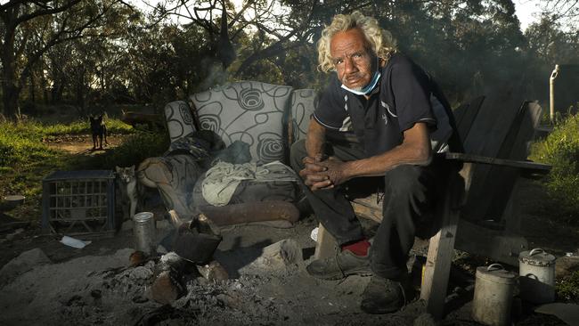 ‘Riverbank’ Frank Doolan at his home in Dubbo. Picture: Chris Pavlich