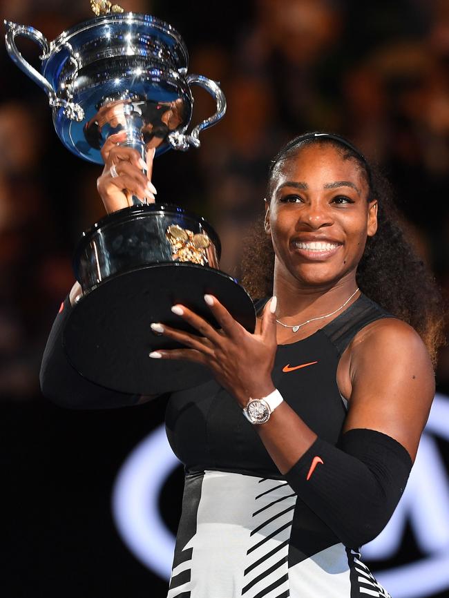 Seven viewers will miss scenes like Serena Williams winning the women’s final in 2017. (Pic: Quinn Rooney/Getty)