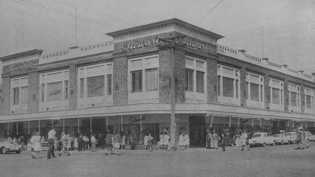 The iconic Stewarts department store in 1962.