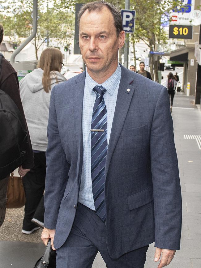 Former assistant police commissioner Jeff Pope denies sex with Gobbo. Picture: Ellen Smith