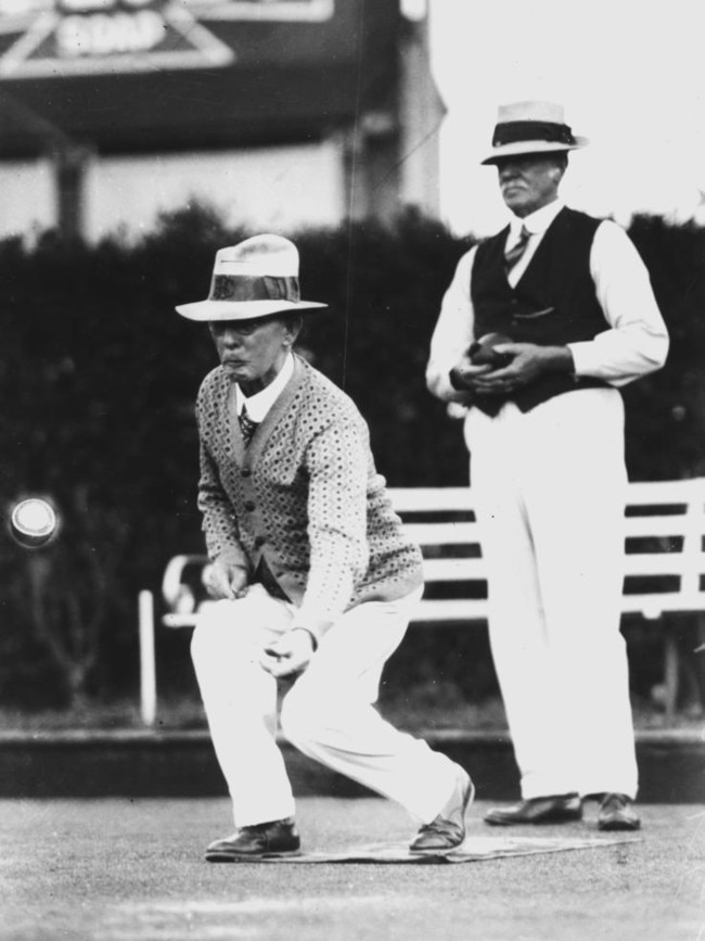 Booroodabin bowls club in 1935