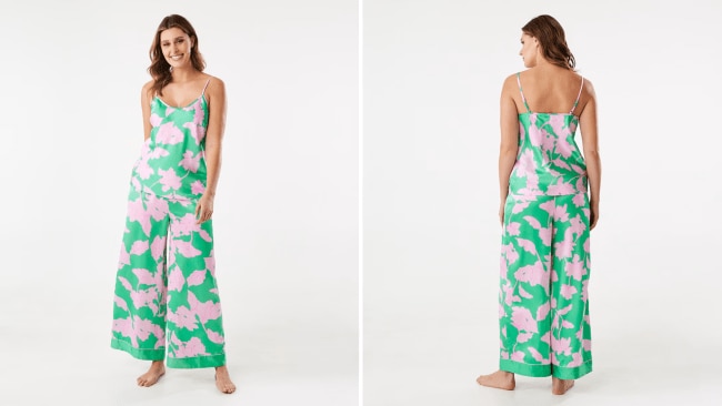 Kmart linen pjs hot sale