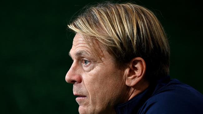 Matildas coach Tony Gustavsson has welcomed a match against Denmark. Picture: Bradley Kanaris / Getty Images