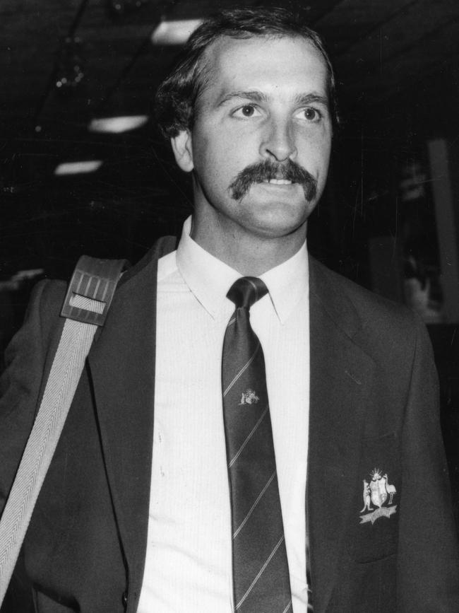 Greg Dyer made his debut for the Australian cricket team in 1986.