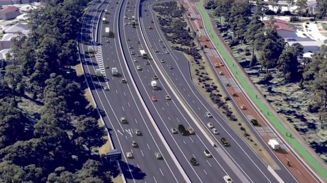 New lanes will be added to the M1 Picture: Supplied