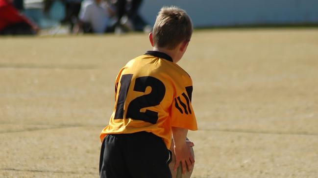 The incident happened at the end of an under 10s game between the Coomera Crushers and Helensvale Hogs.