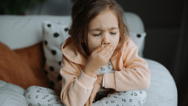 Symptoms include include fever, dry cough, headache, chills, heavy sweating, scratchy and sore throat, sore trachea, sore chest, and malaise. Image: iStock 