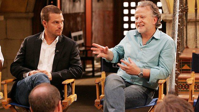 Actor Chris O'Donnell and Australian executive producer/writer Shane Brennan